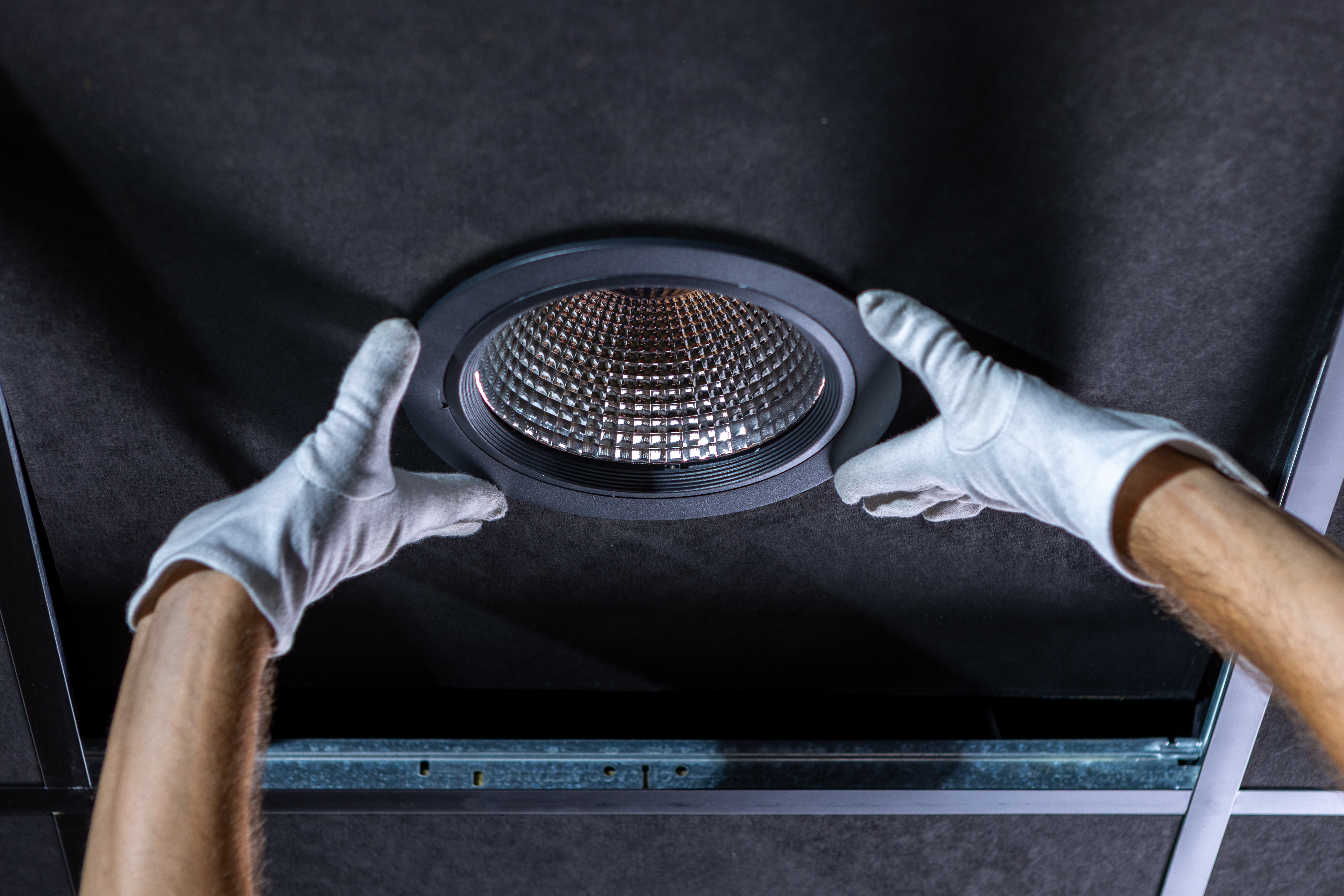 Plaat-O inbouwspot plafond